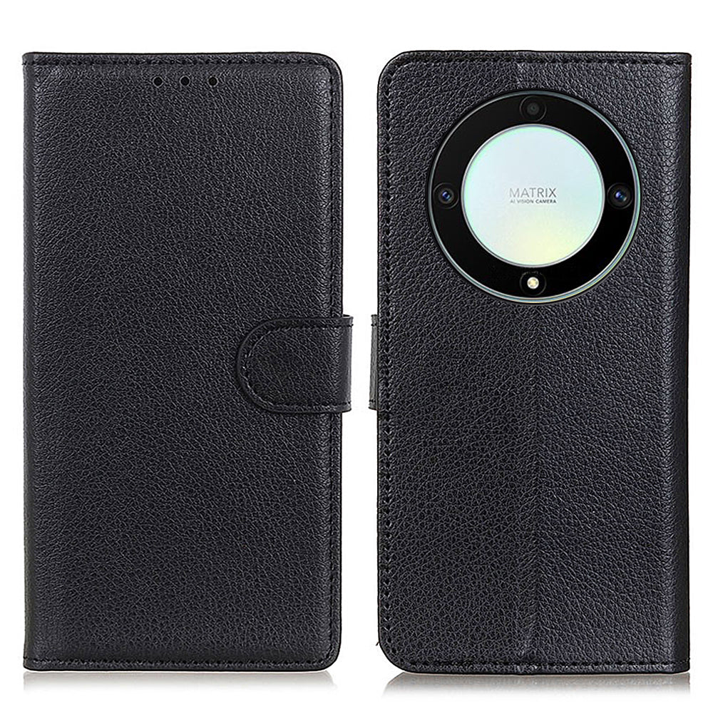 For Honor X9a 5G X40 5G Magic5 Lite 5G Wallet Function Cell Phone Cover Stand Classic Litchi Texture Leather Flip Phone Case For Honor X9a 5G X40 5G Magic5 Lite 5G Wallet Function Cell Phone Cover Stand Classic Litchi Texture Leather Flip Phone Case